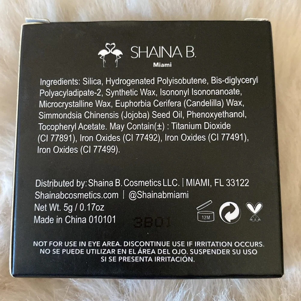 Shaina B. Miami Bronze Honey cream Bronzer